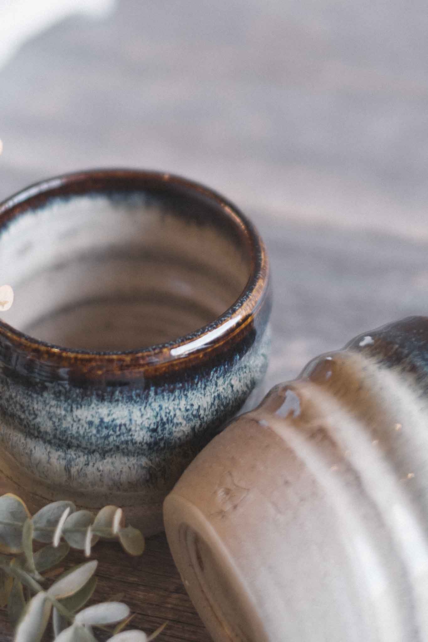 Handmade Latte Cup — Ember