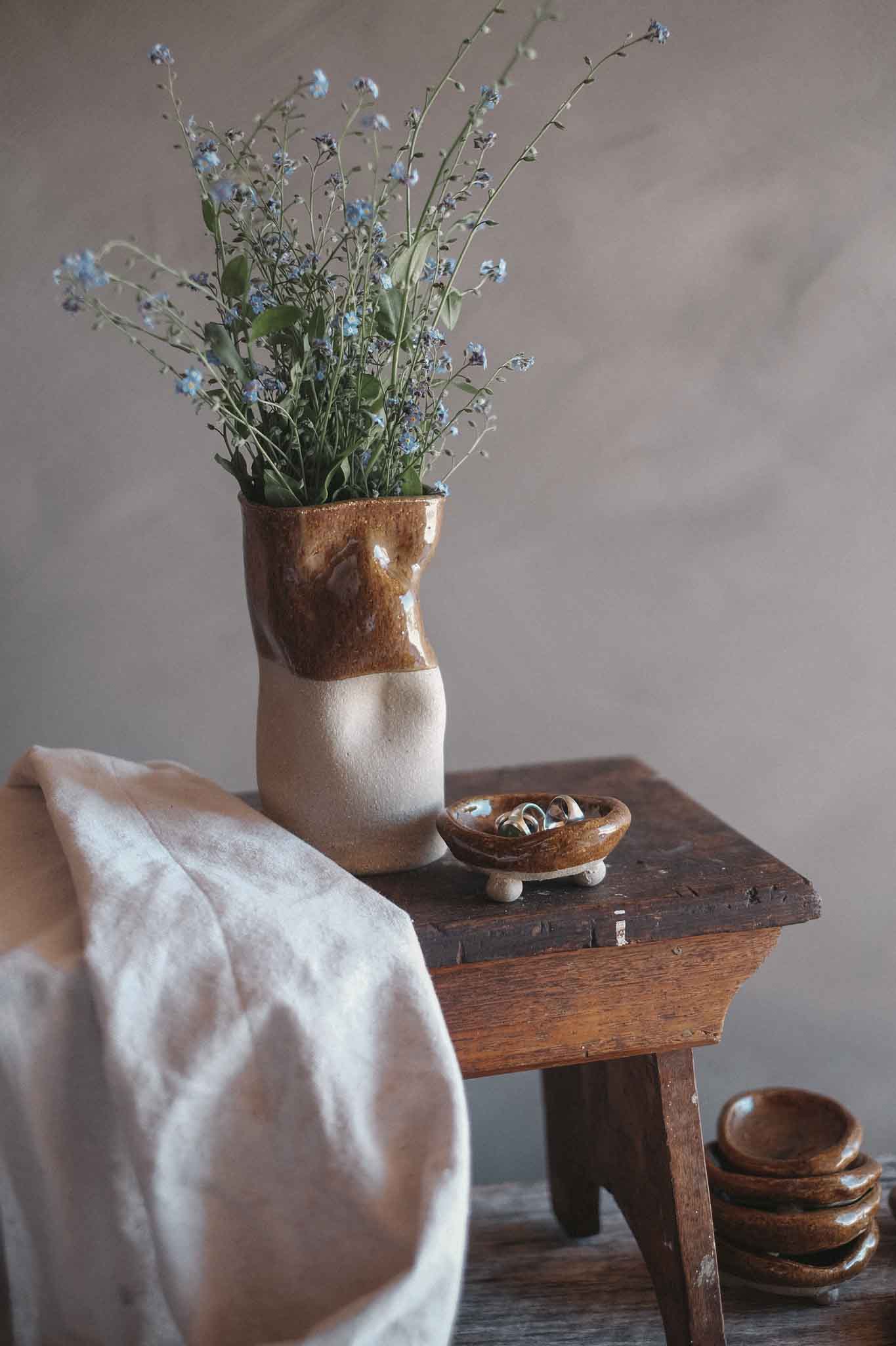 Large Organic Vase | Sundown