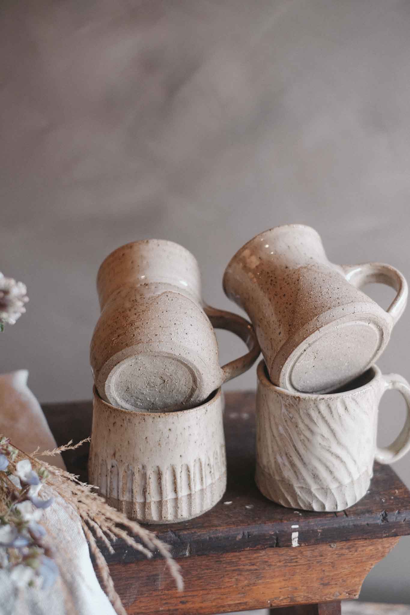 Handmade Ceramic Mug | Cream