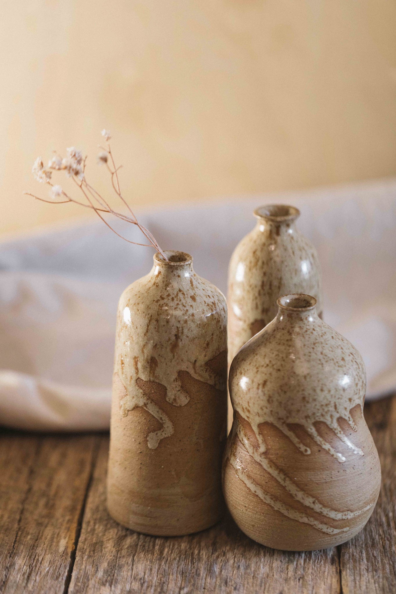 Wild Clay Tall Bud Vase