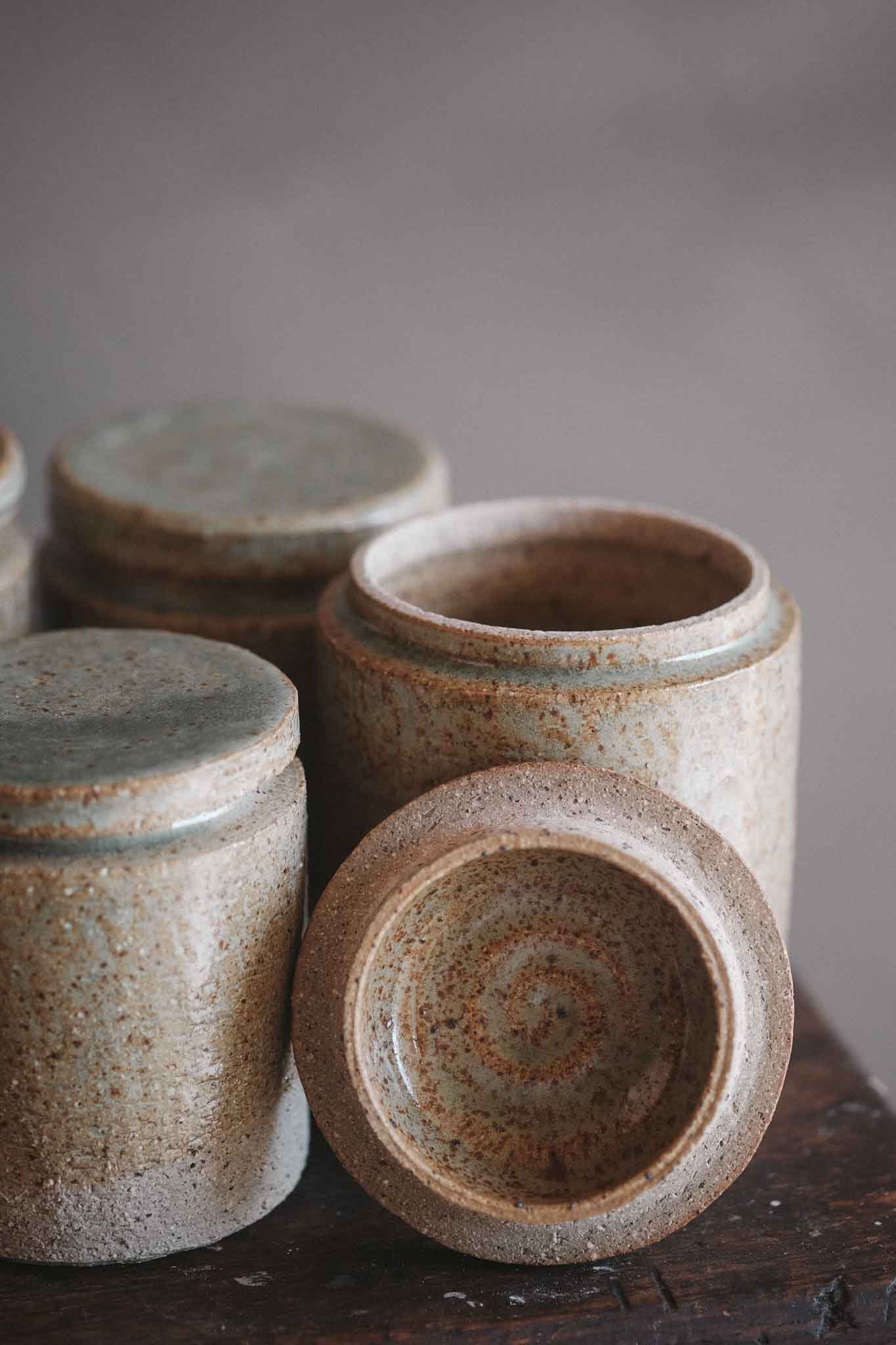 Wild Clay Ceramic Jars