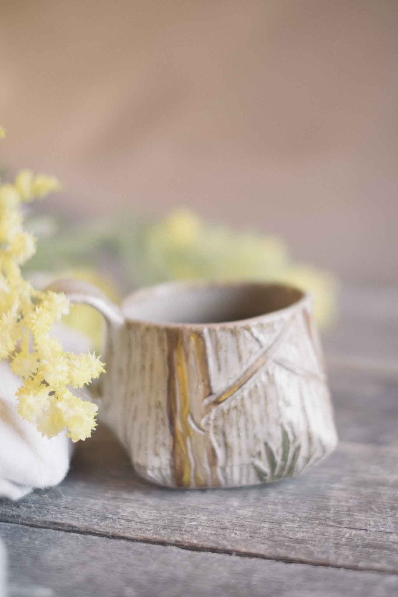 Carved Kookaburra Mug — Jane Chapman Collaboration