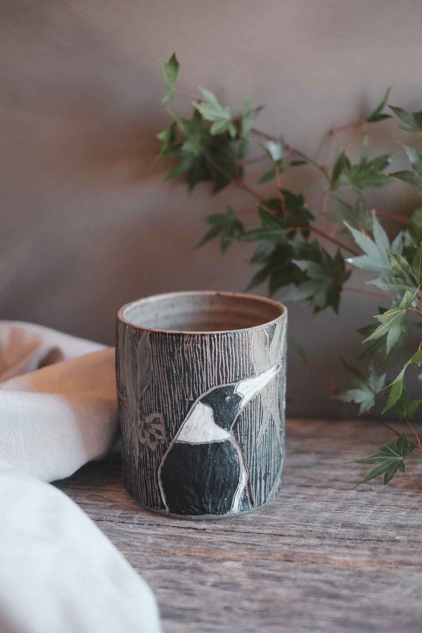 Magpie & Gumleaf Utensil Holder / Large Vase