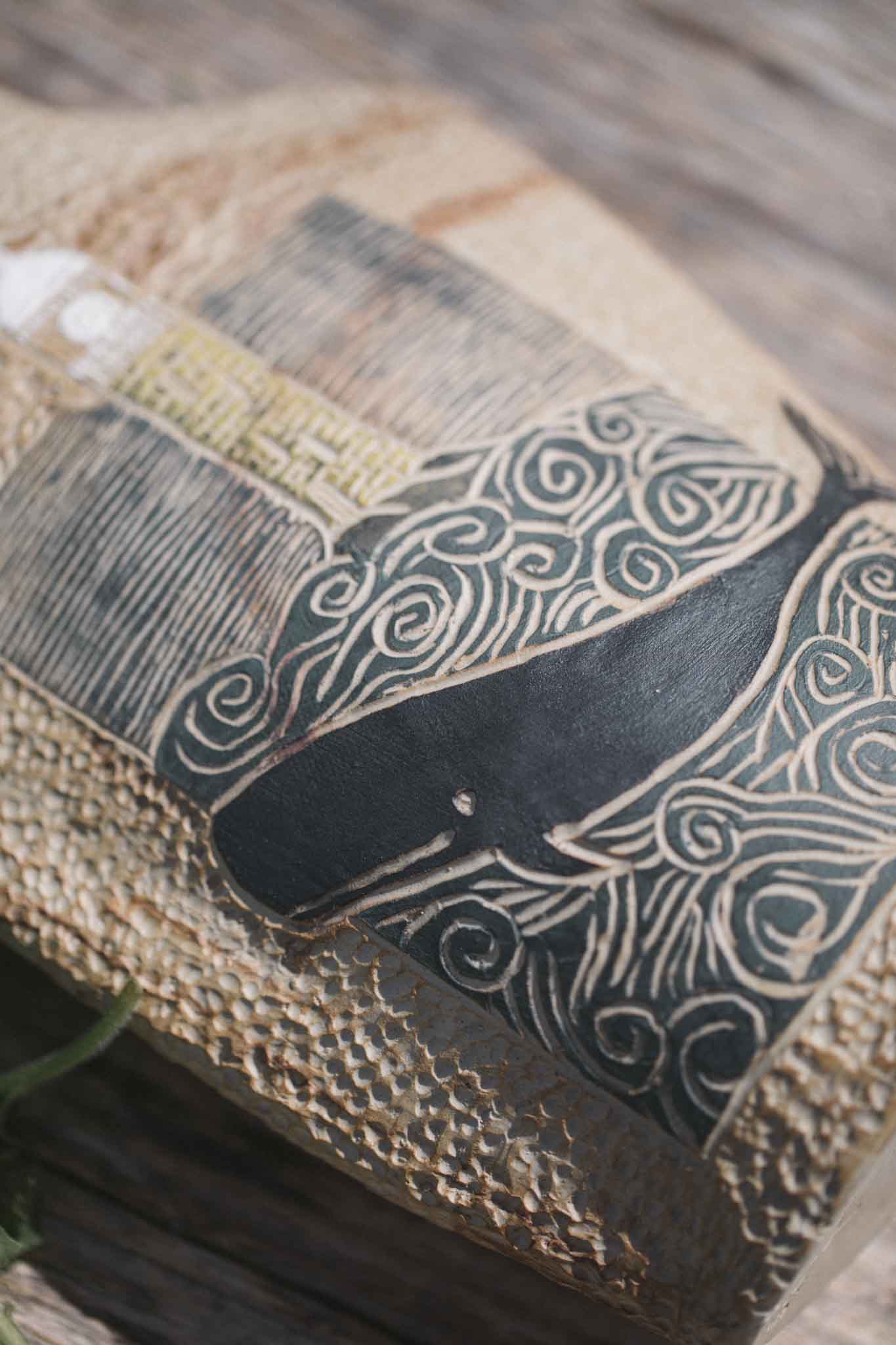Whale Vase - Jane Chapman Collaboration