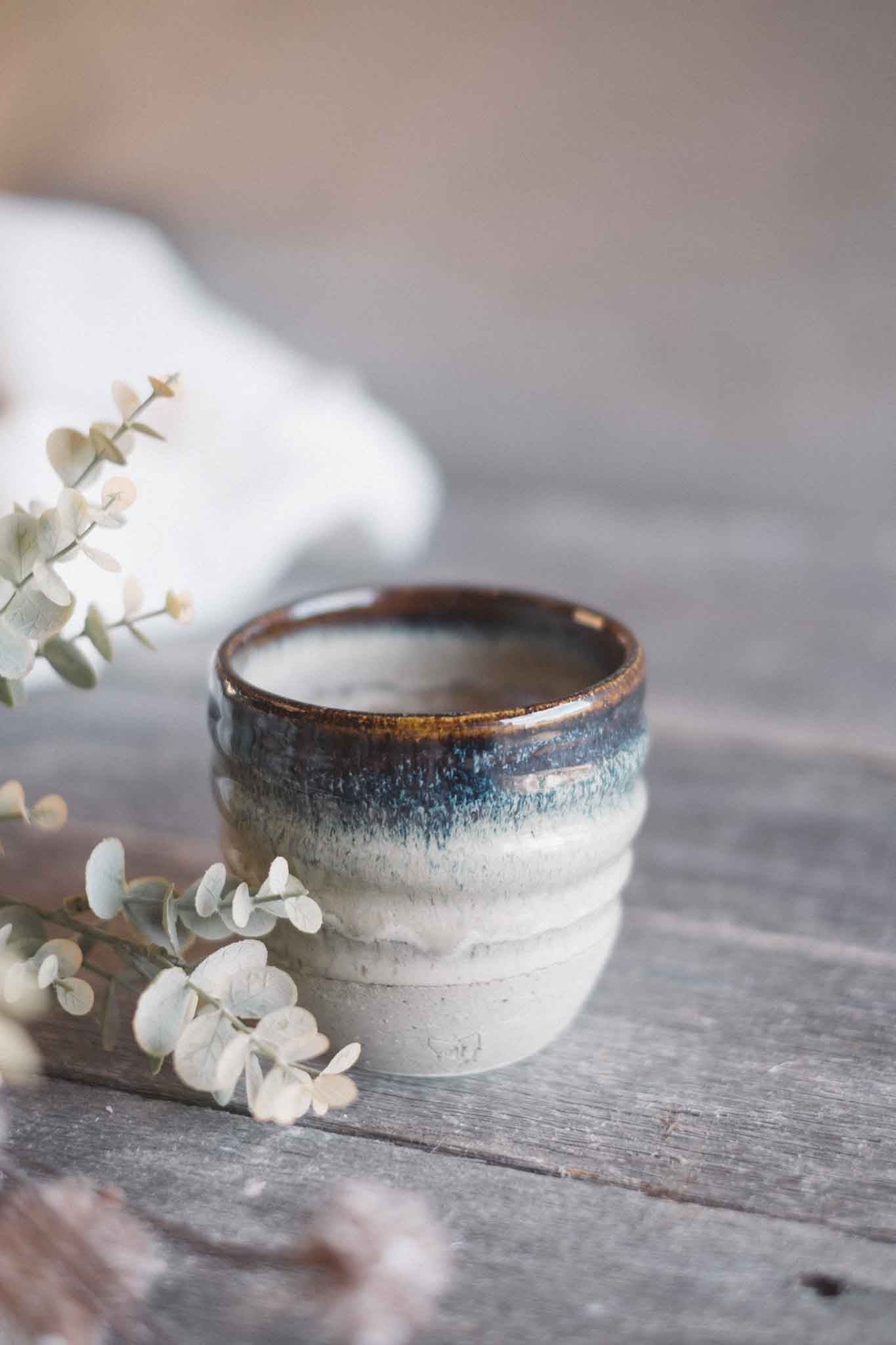 Handmade Latte Cup — Ember