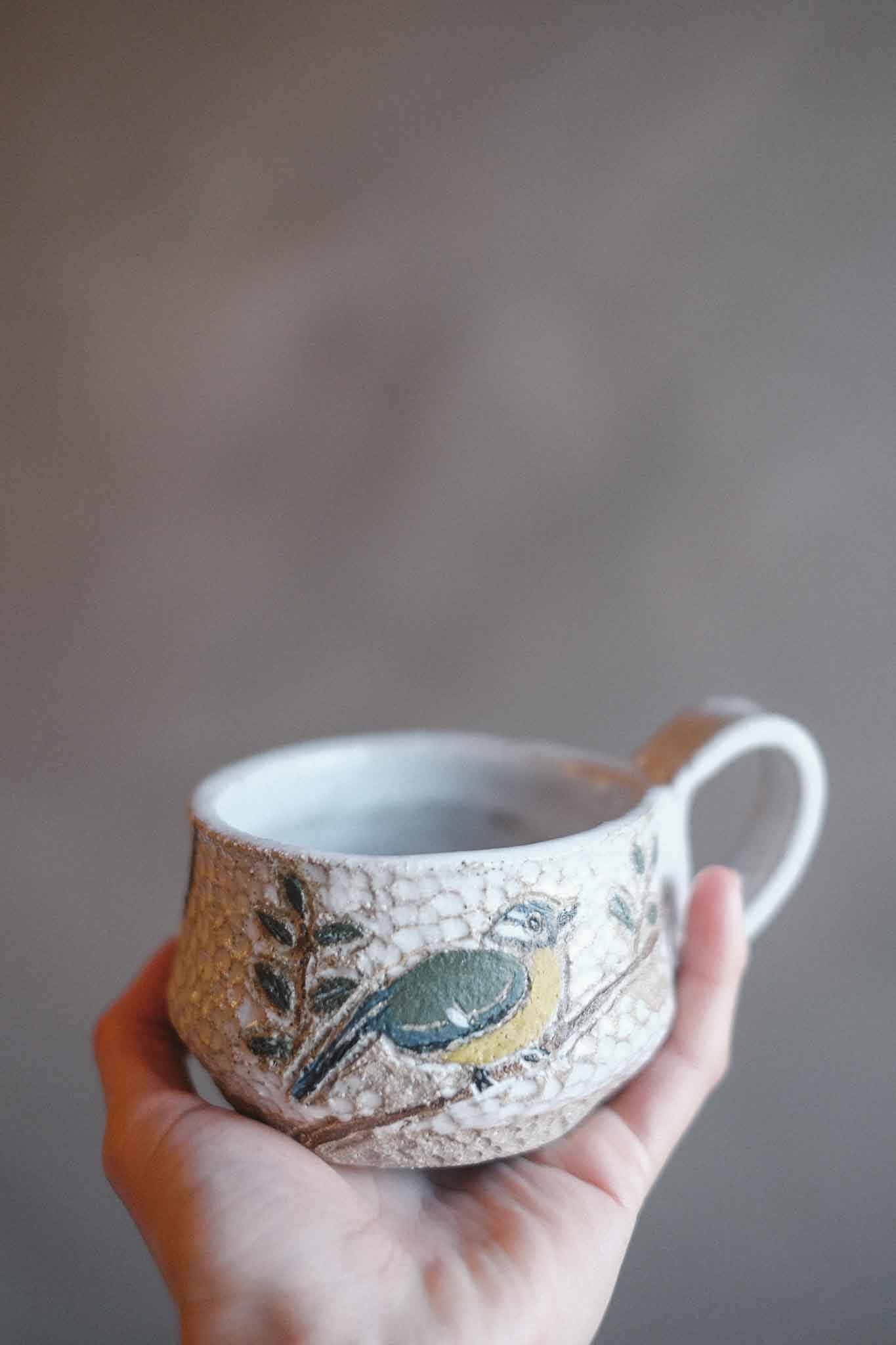 Blue Tit Mug – Collaboration with Jane Chapman