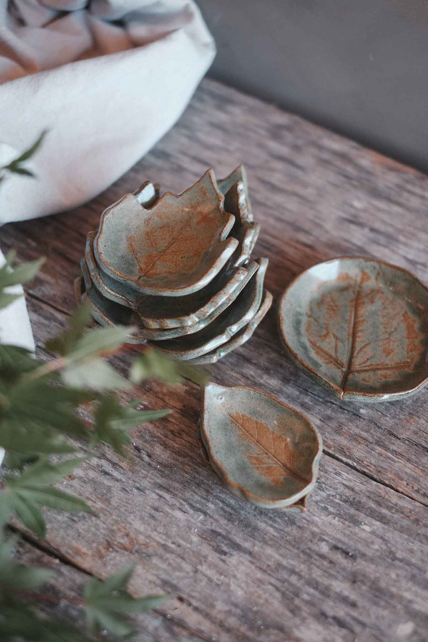 Sage Leaf Trinket Dish | Small