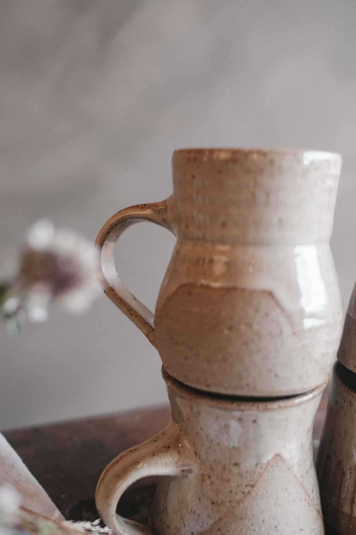 Handmade Ceramic Mug | Cream
