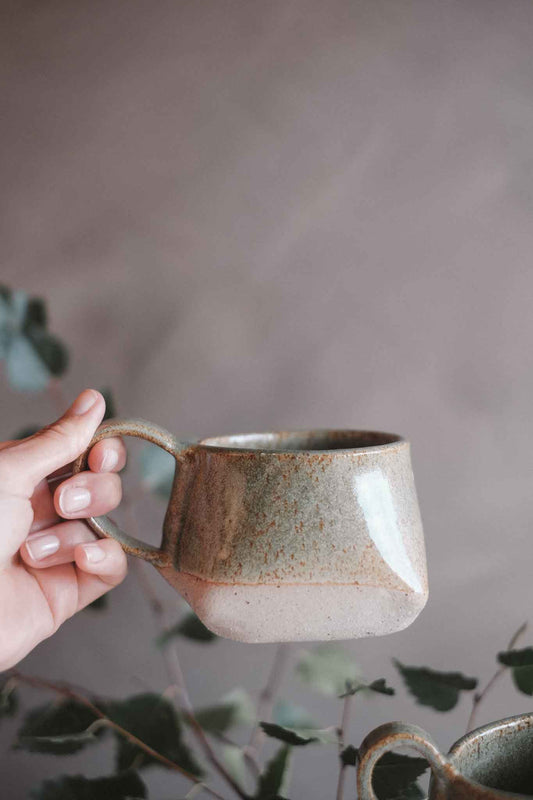 The Folded Mug | Sage
