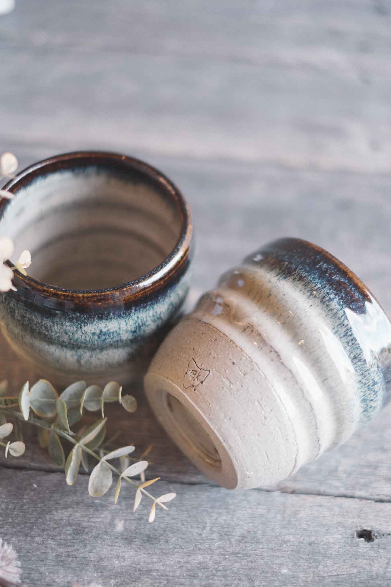 Handmade Latte Cup — Ember