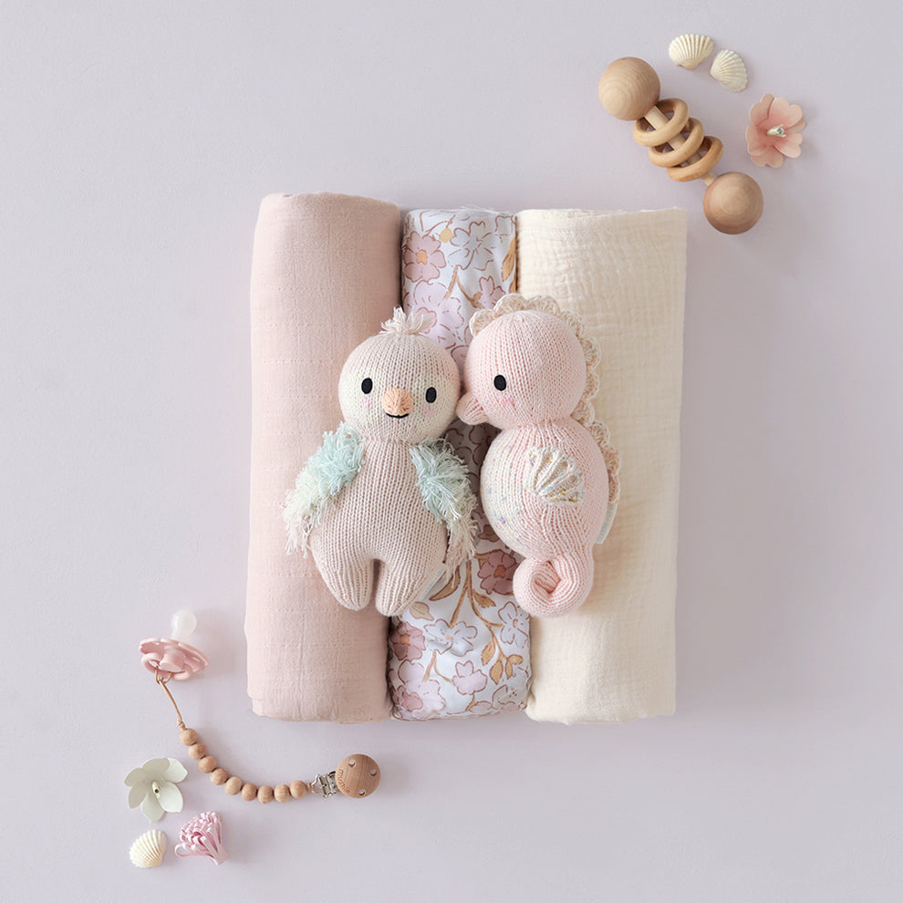 Baby Seahorse (powder pink)