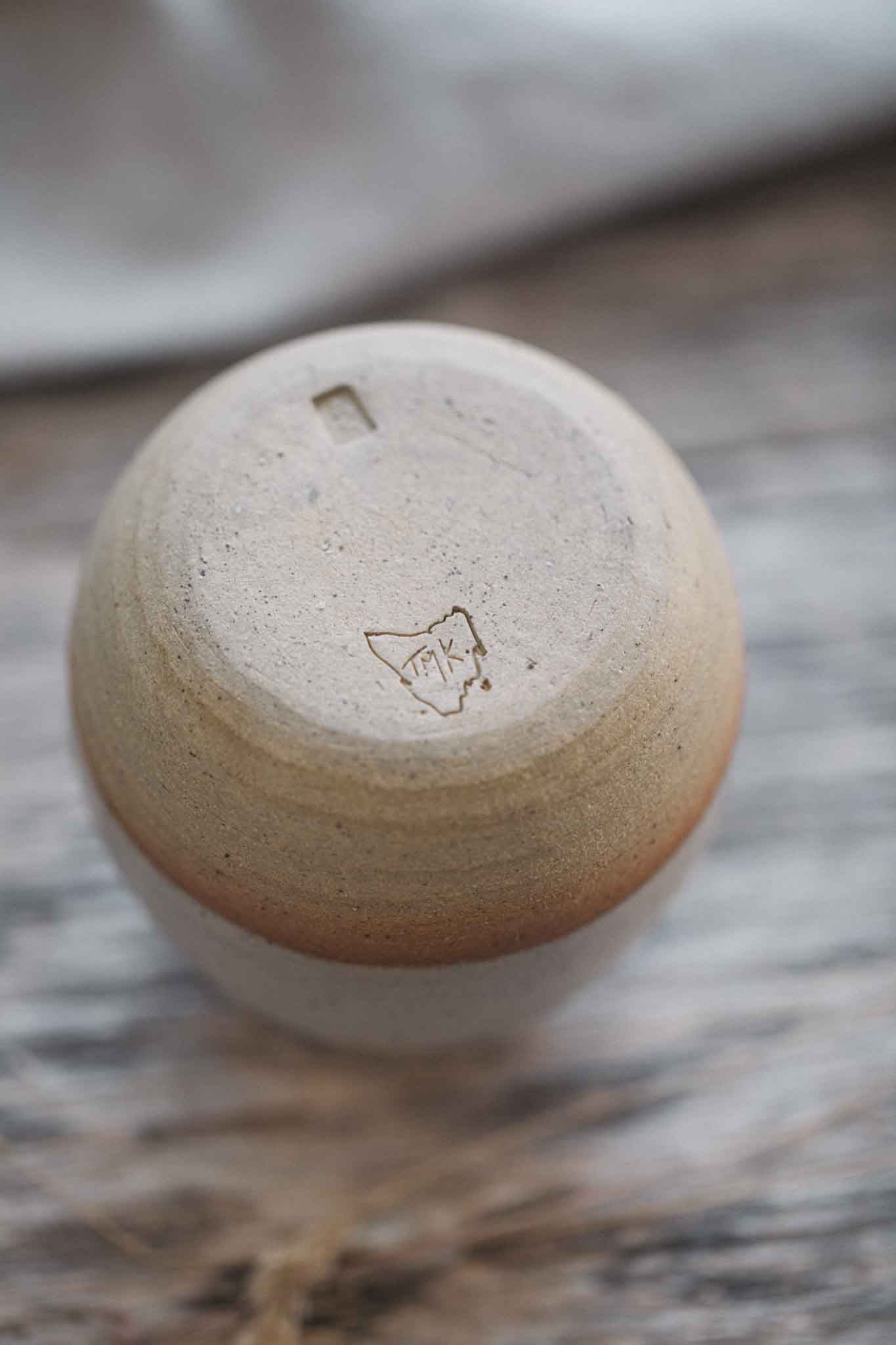 Mini Moon Jar – Tasmanian Wild Clay, Buttery Matte