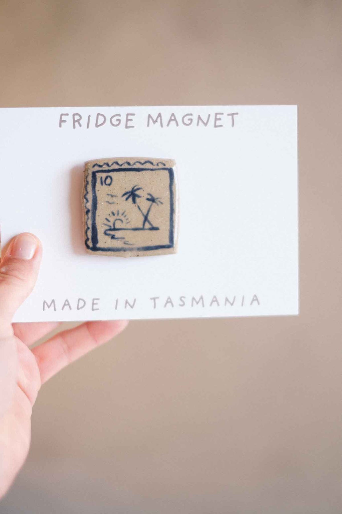 Postage Stamp Fridge Magnet