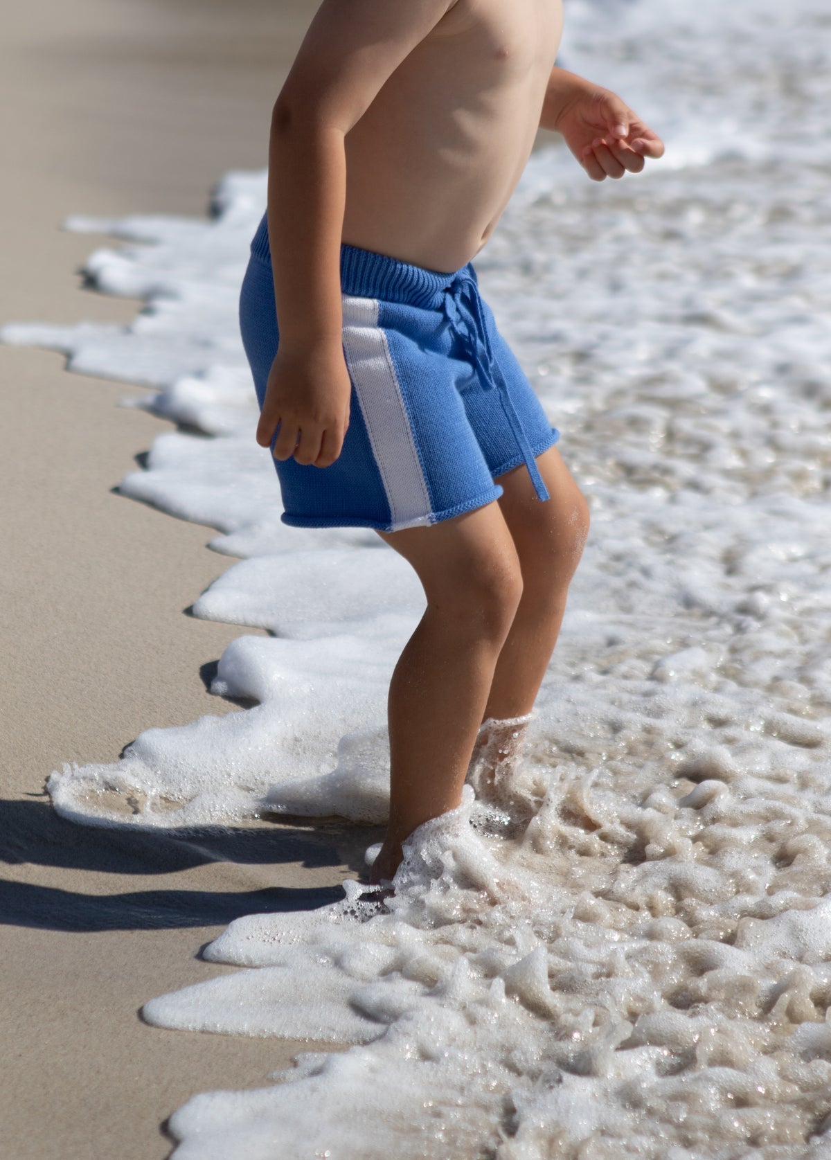 CROCHET SHORTS | COBALT SALT