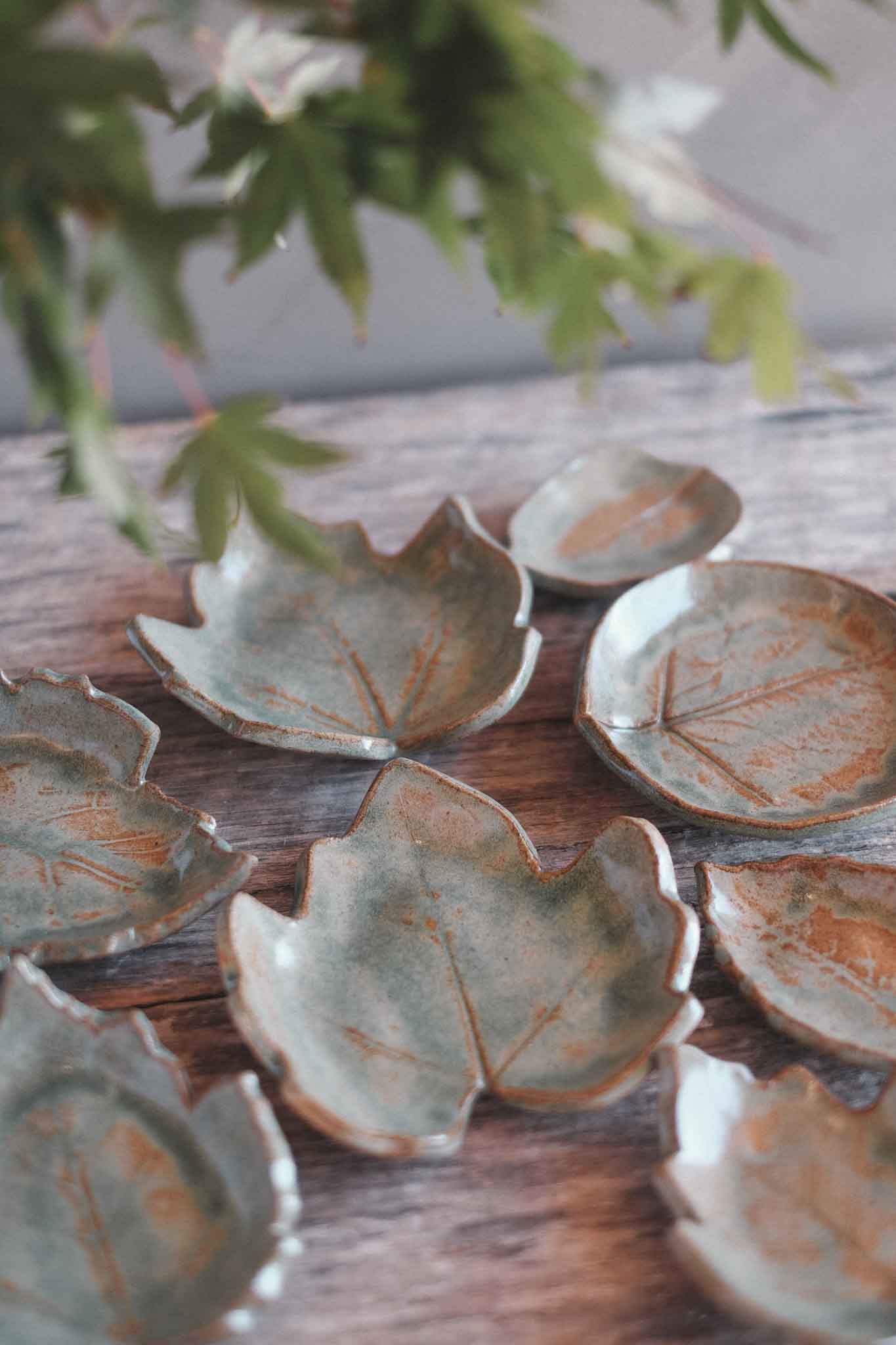 Sage Leaf Trinket Dish | Medium