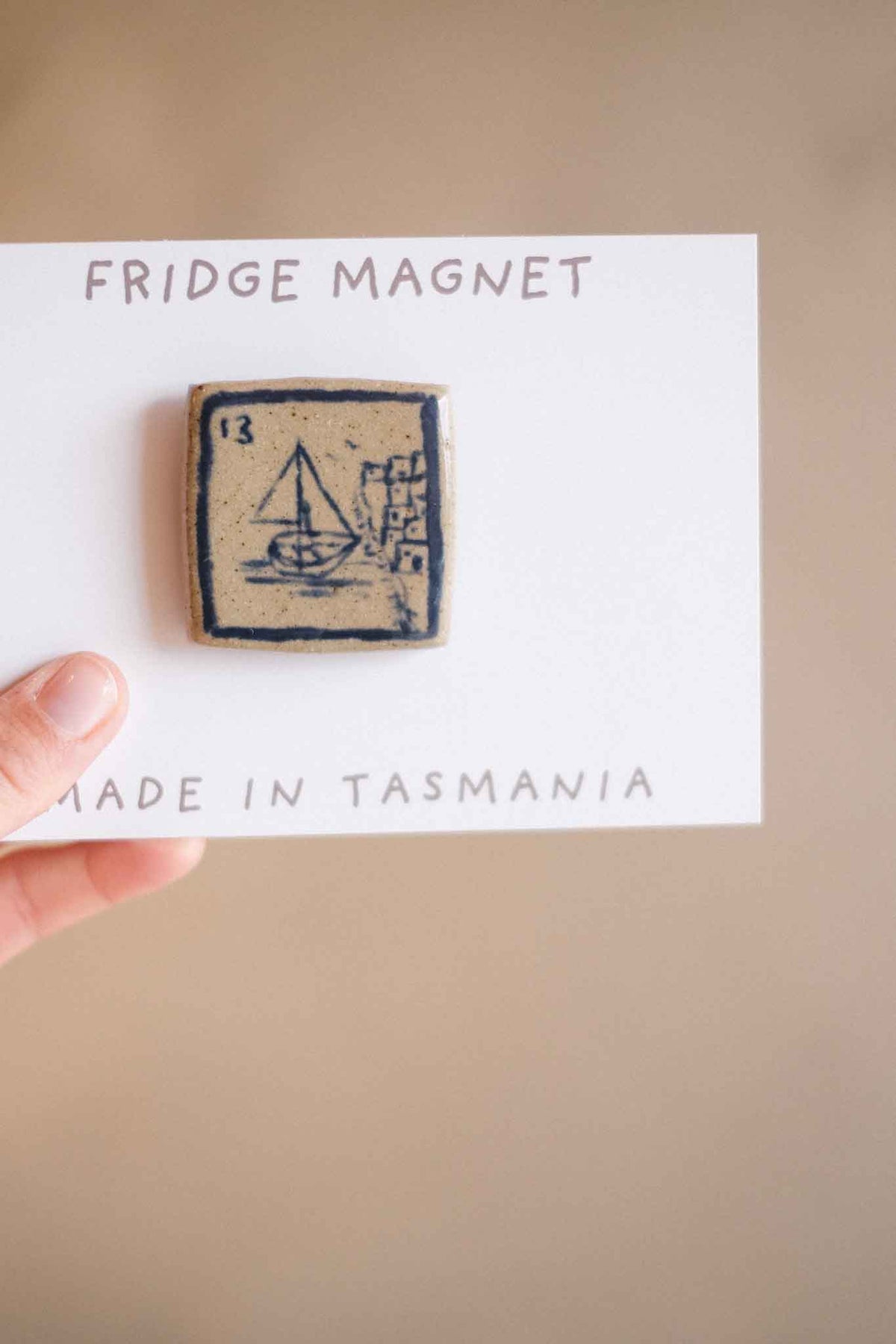 Postage Stamp Fridge Magnet