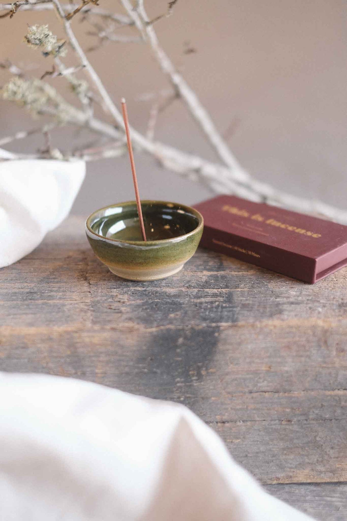 Incense Dish — Jade