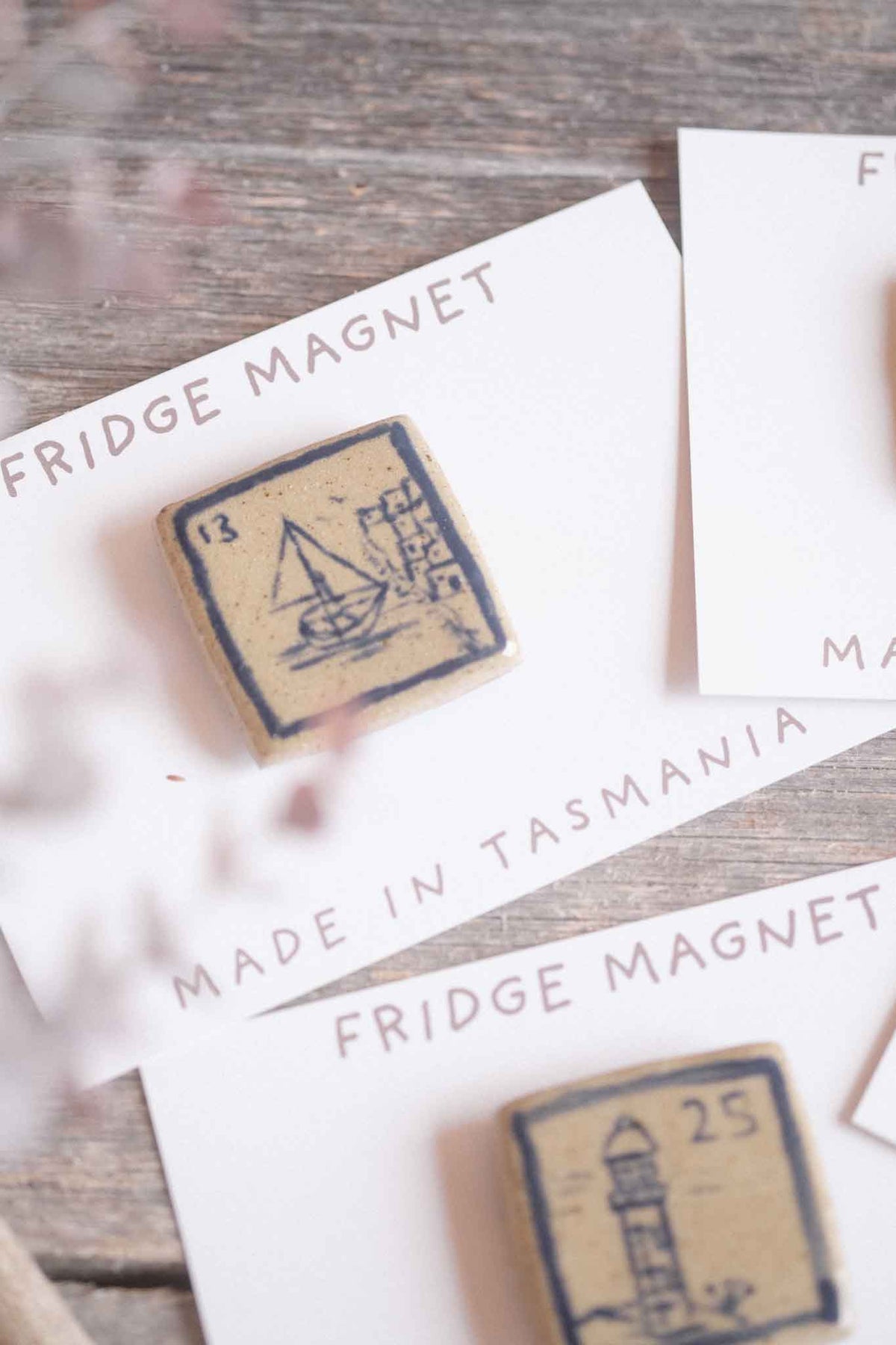 Postage Stamp Fridge Magnet