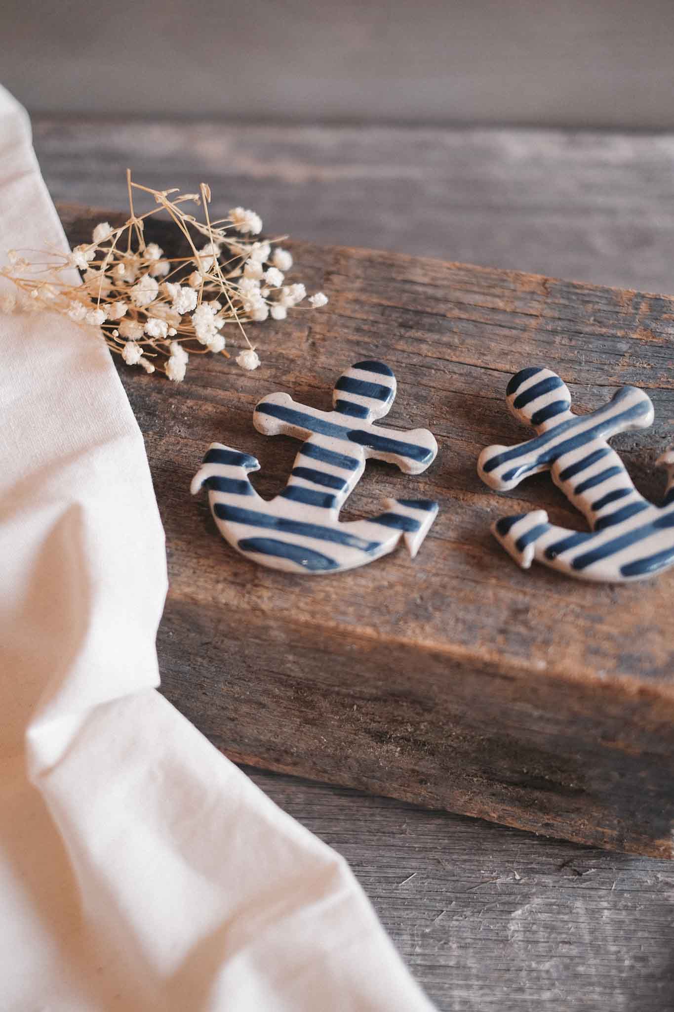 Anchor | Handmade Ceramic Fridge Magnet
