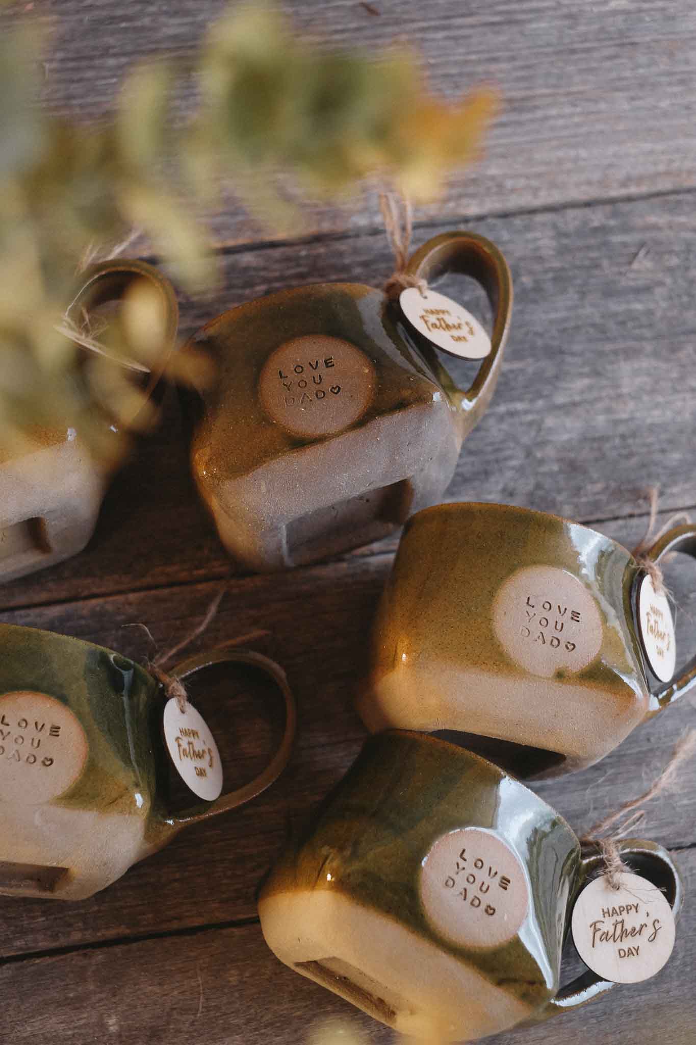 “Love You Dad" Father's Day Mug – Solid Jade