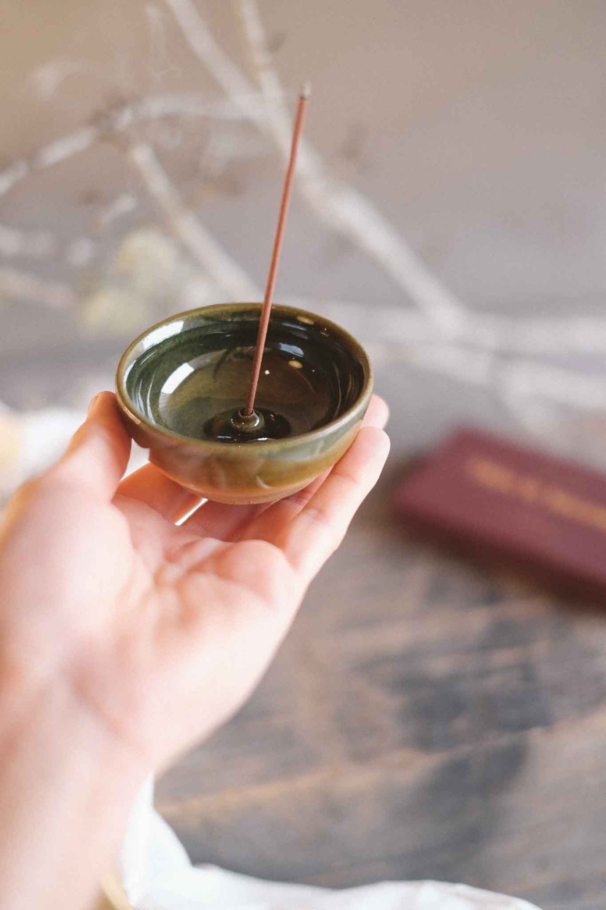 Incense Dish — Jade