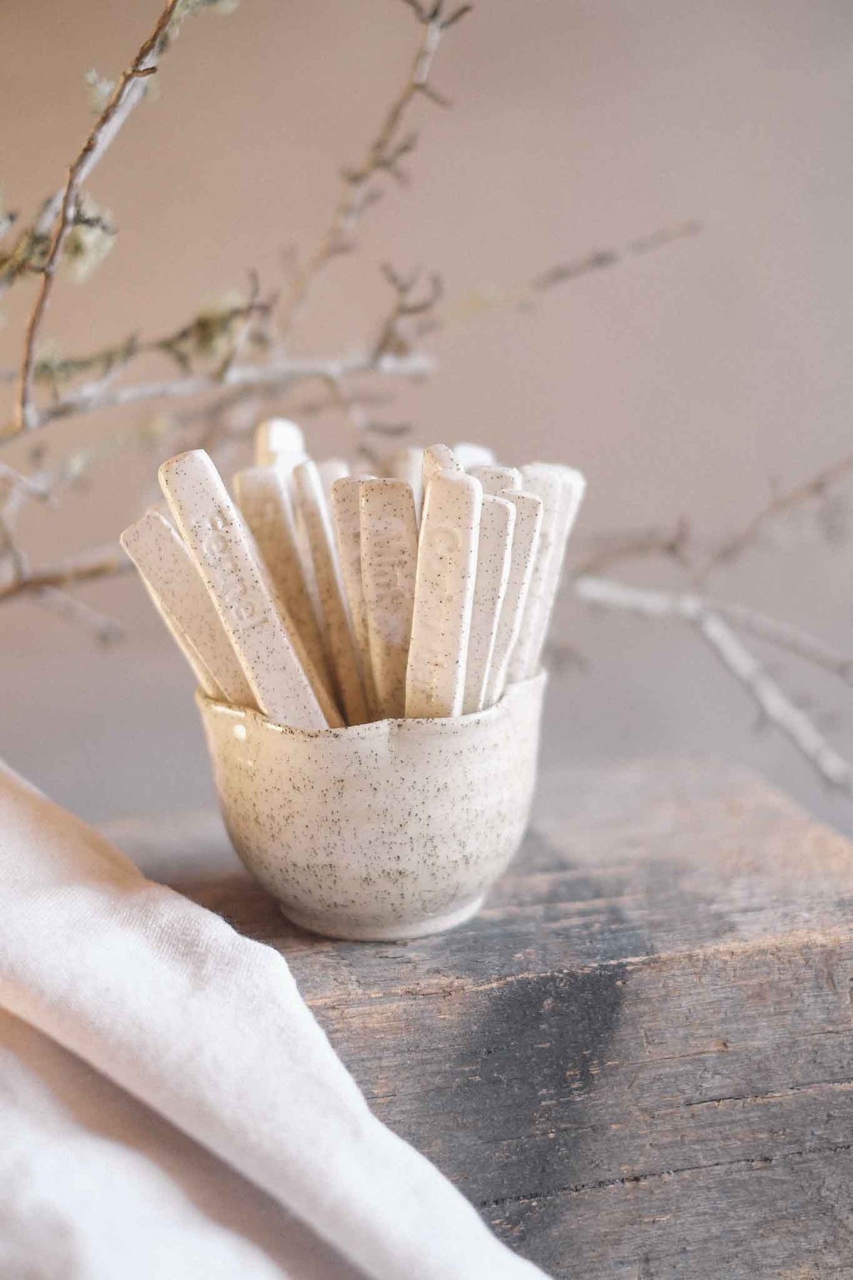 Planter Tags — Herb & Flower Range