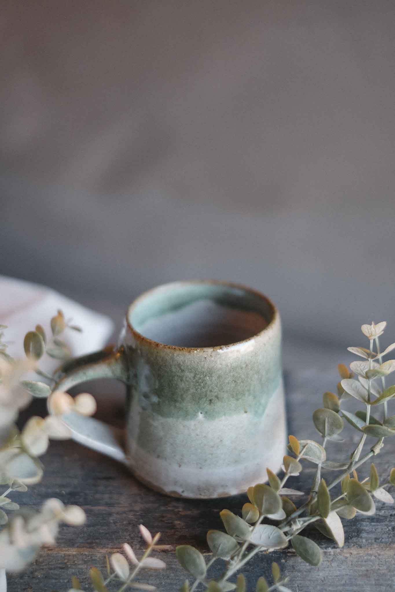 Handmade Mug — Wheel Thrown — Jade 5