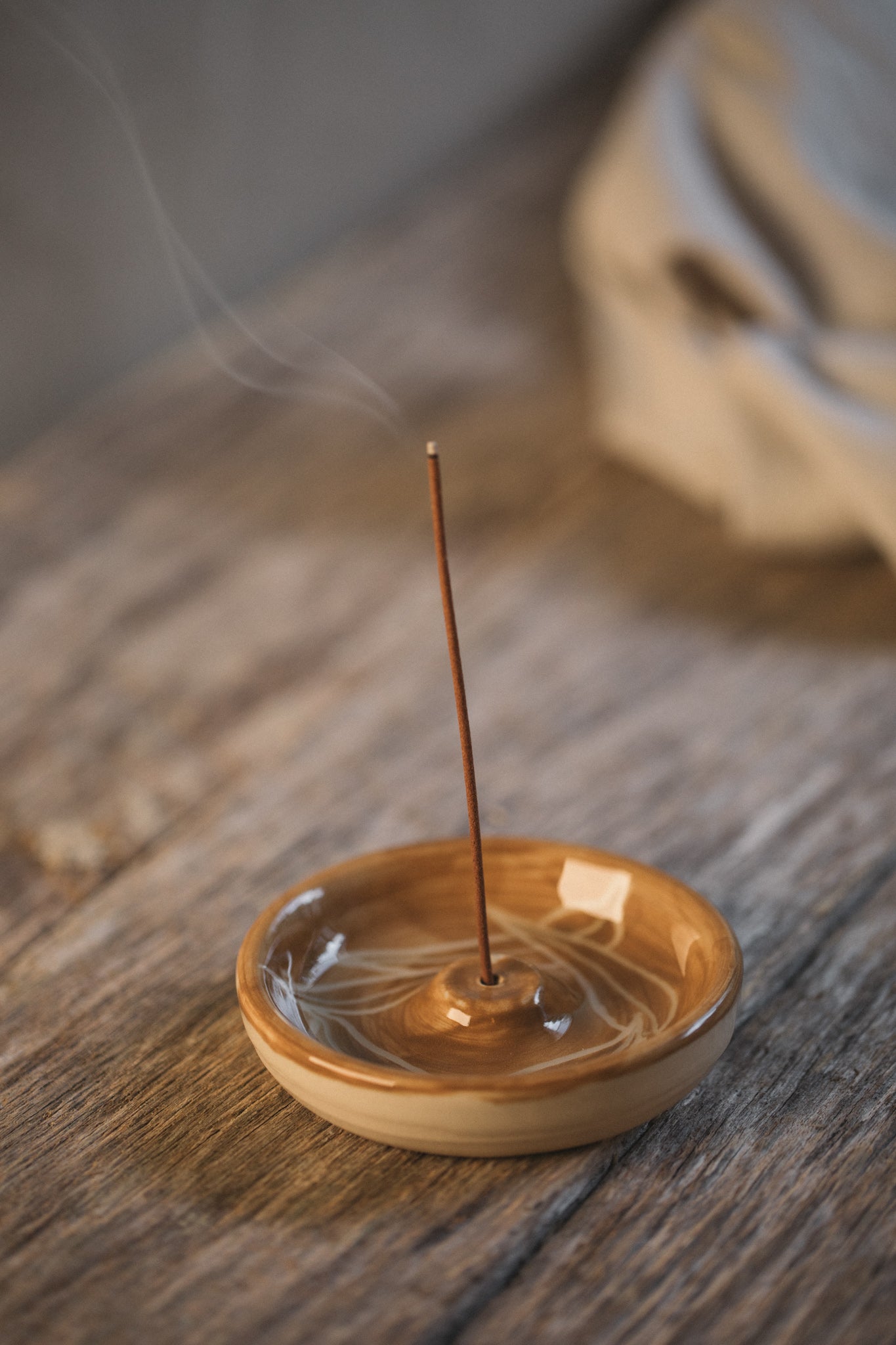 Carved Incense Dish