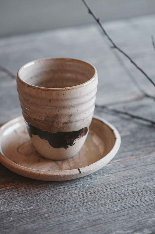 Landscape Series Plate | Black:Brown