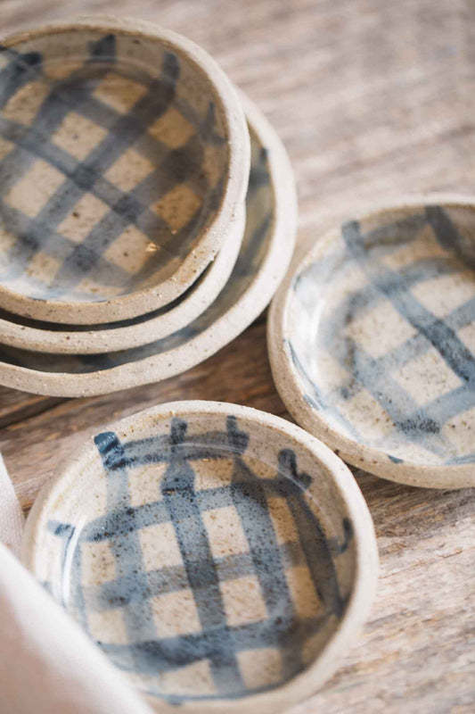 Striped Trinket Dish