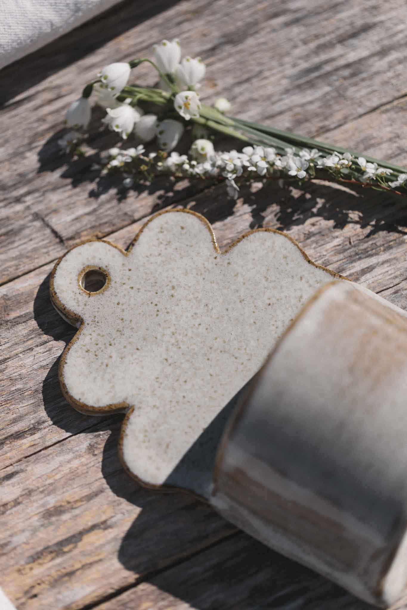 Handcrafted Ceramic Wall Hanging Vase | Curvy