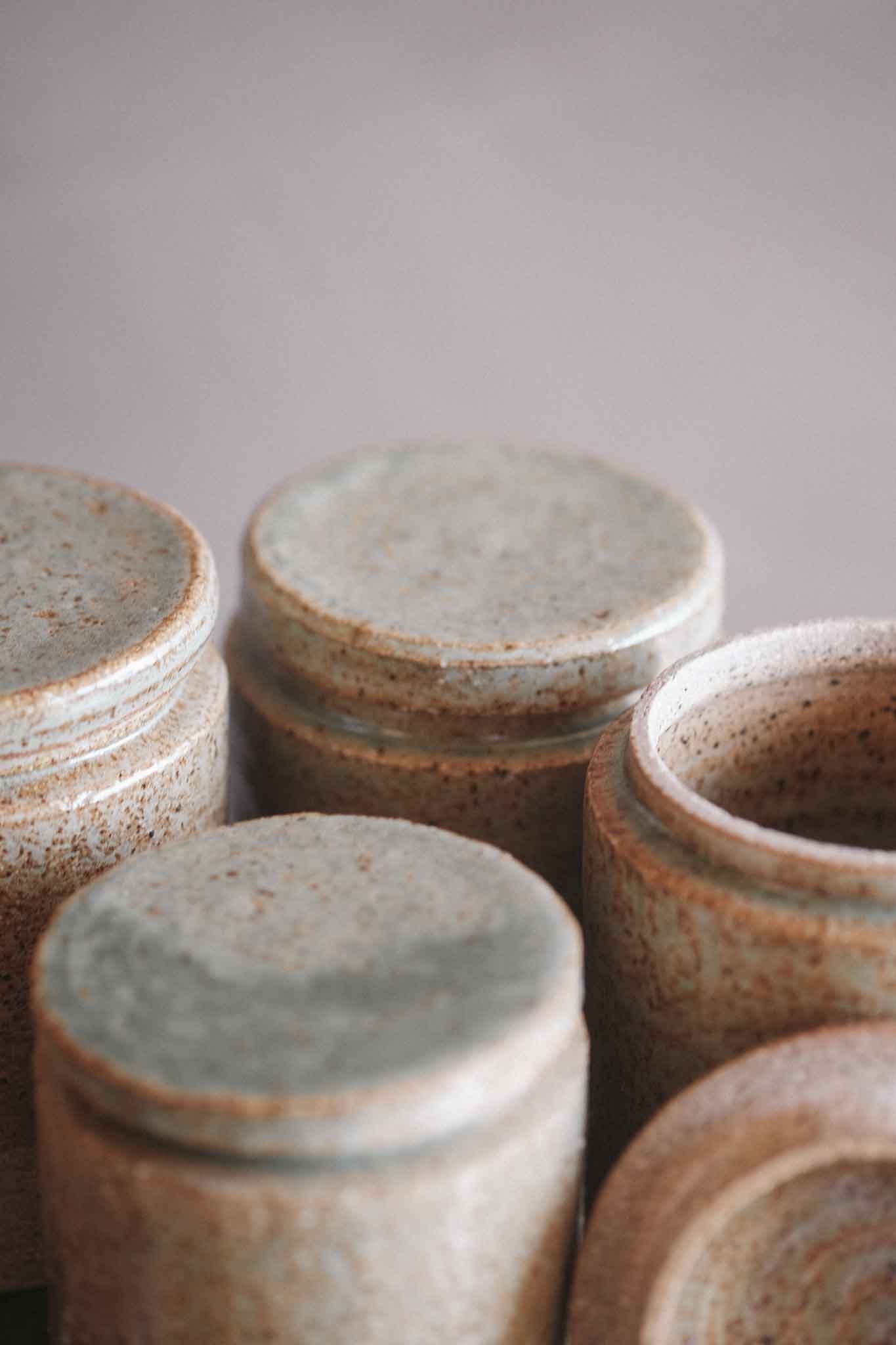 Wild Clay Ceramic Jars