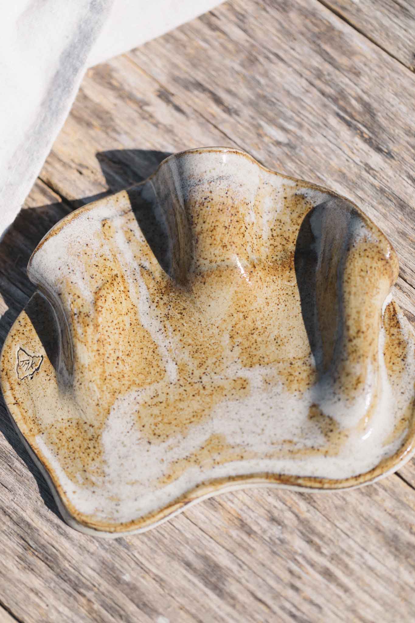 Snack Size Wild Clay Charcuterie Board – Artful Serving Elegance