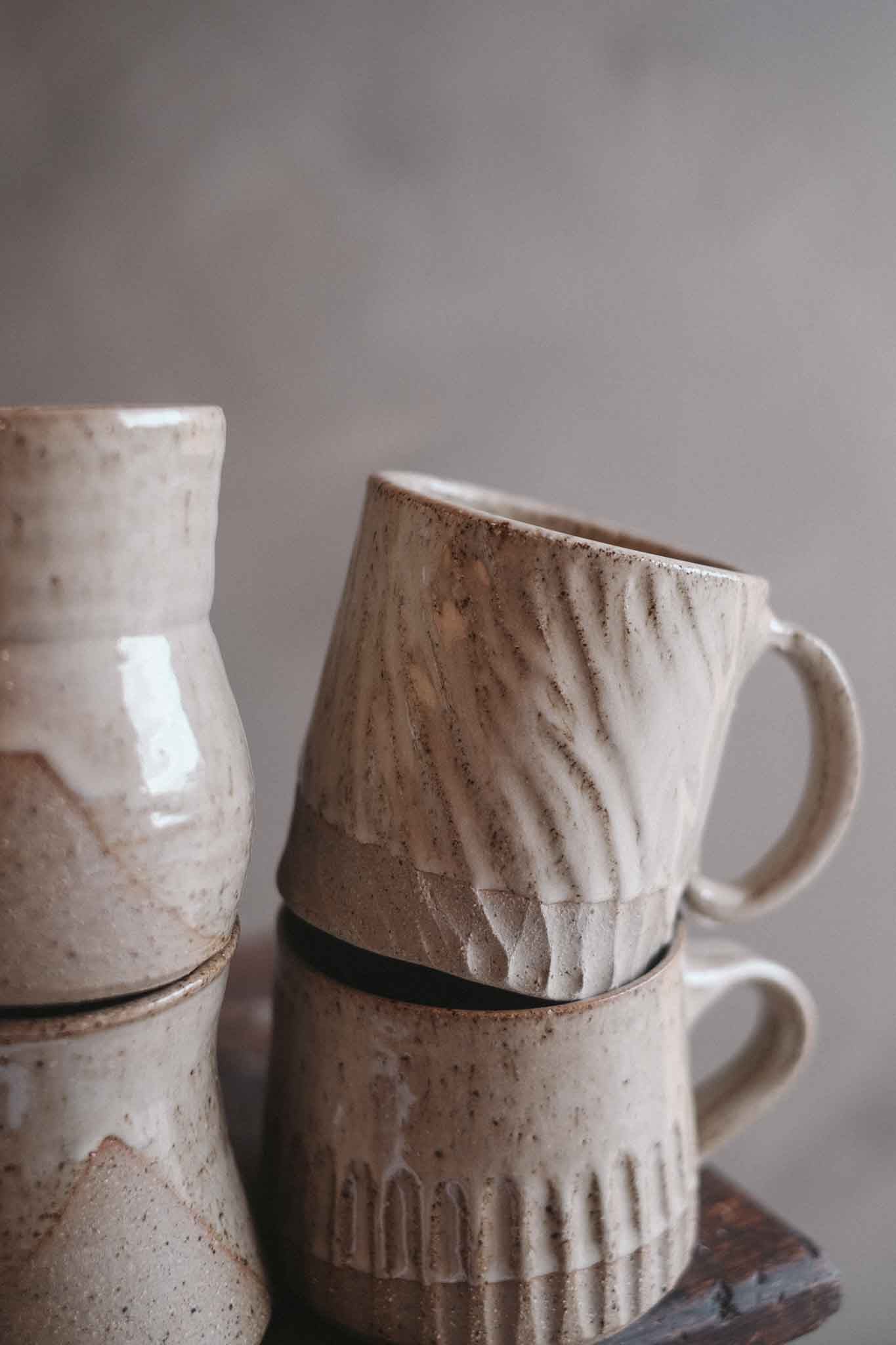 Handmade Ceramic Mug | Cream