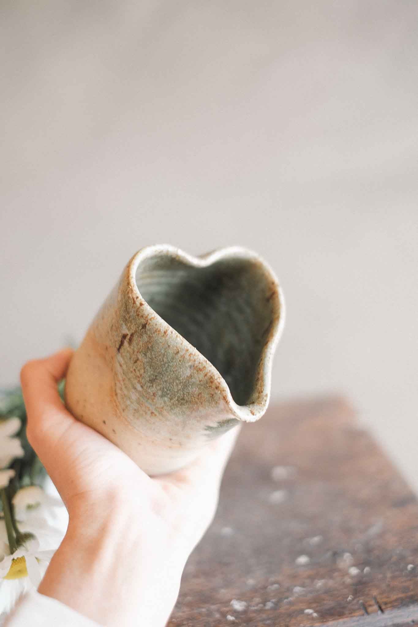 Ceramic Heart Jug