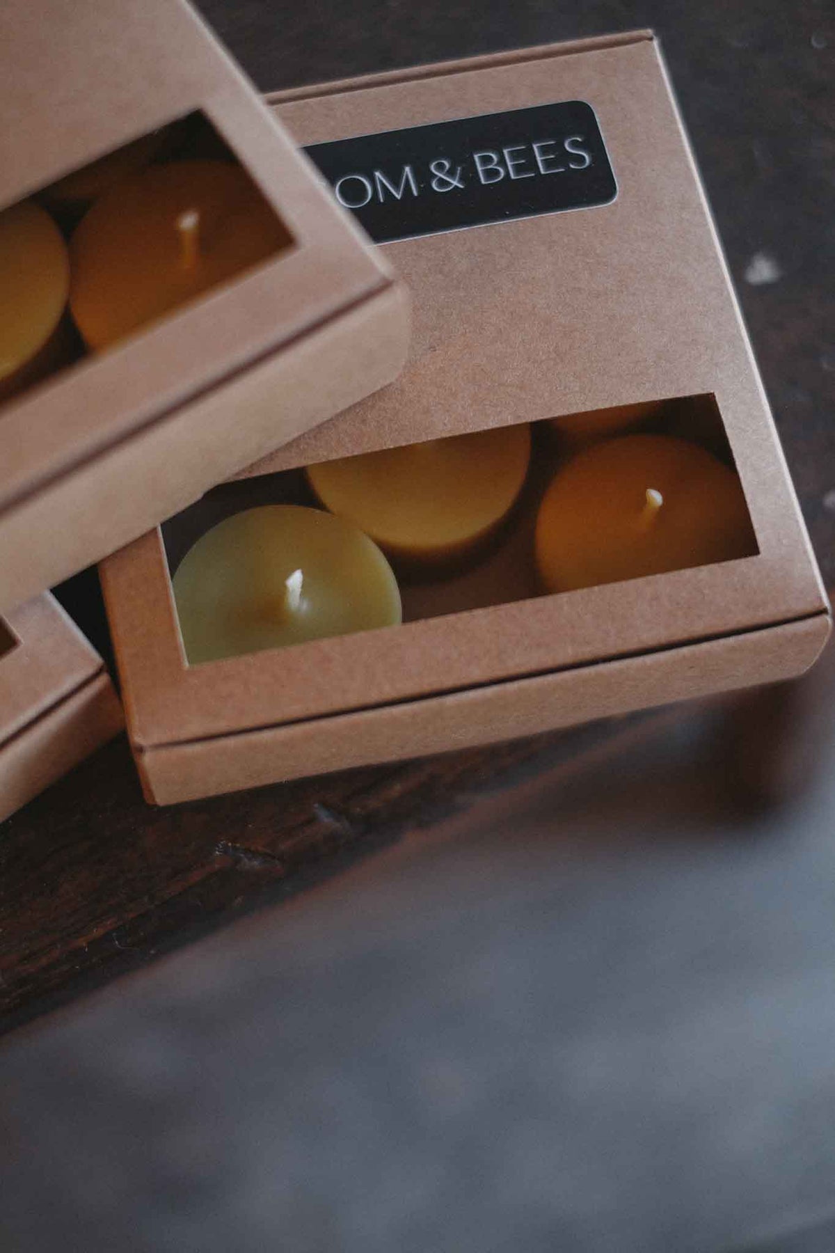 Handmade Australian Beeswax Tealight Candles 6 Pack
