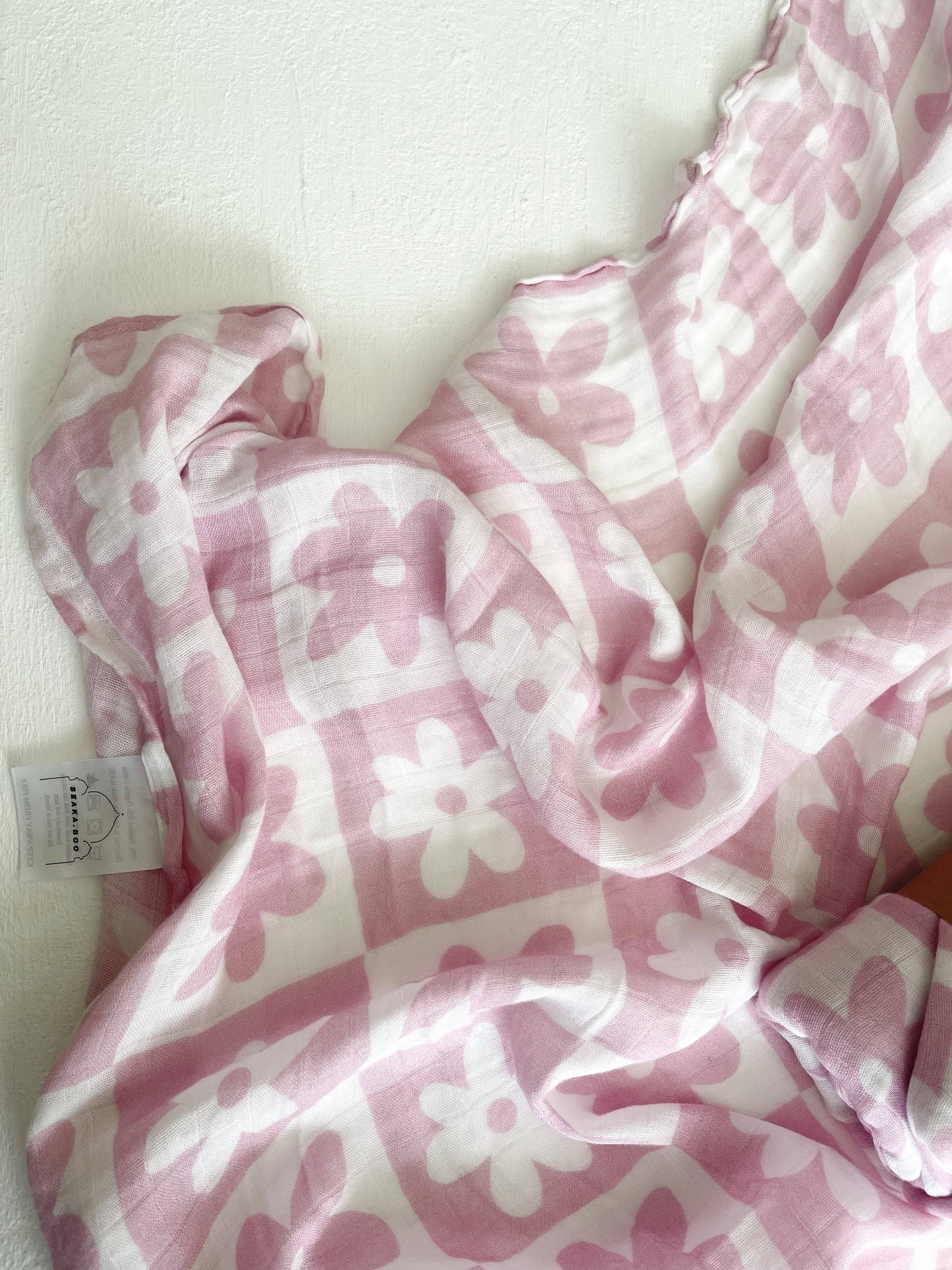 WRAP ~ Bamboo/Cotton  ~ Pink Soli