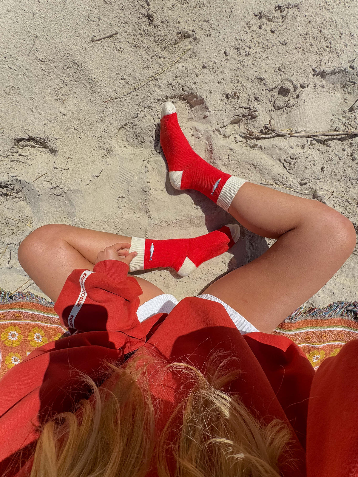 Sardine Fish Socks: Medium/Large