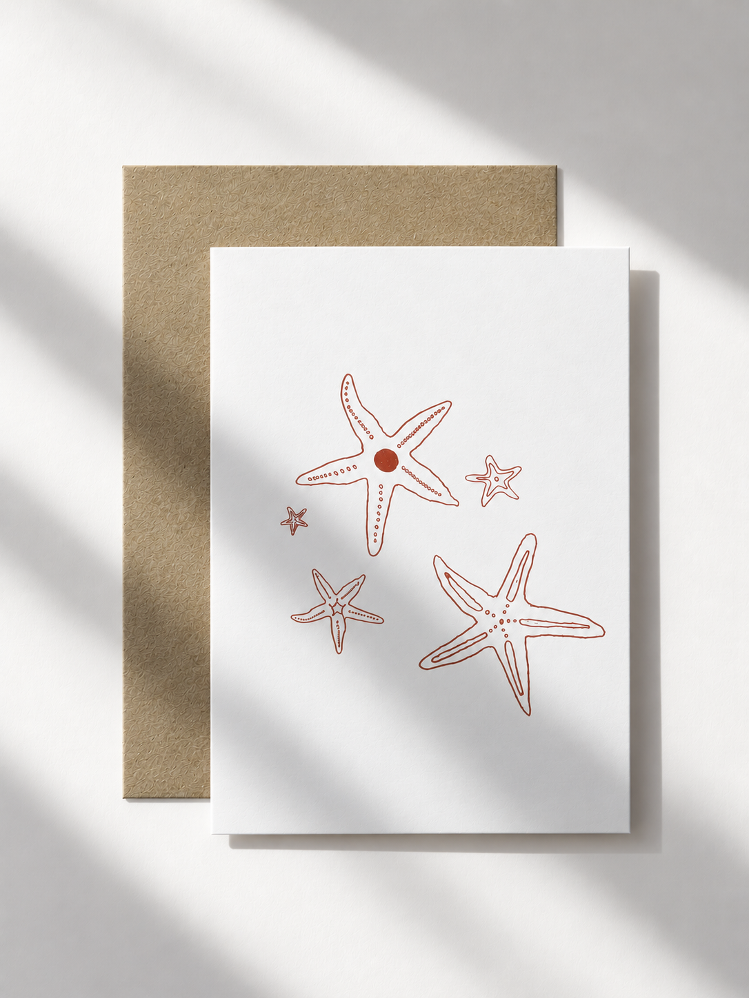 Starfish Greeting Card