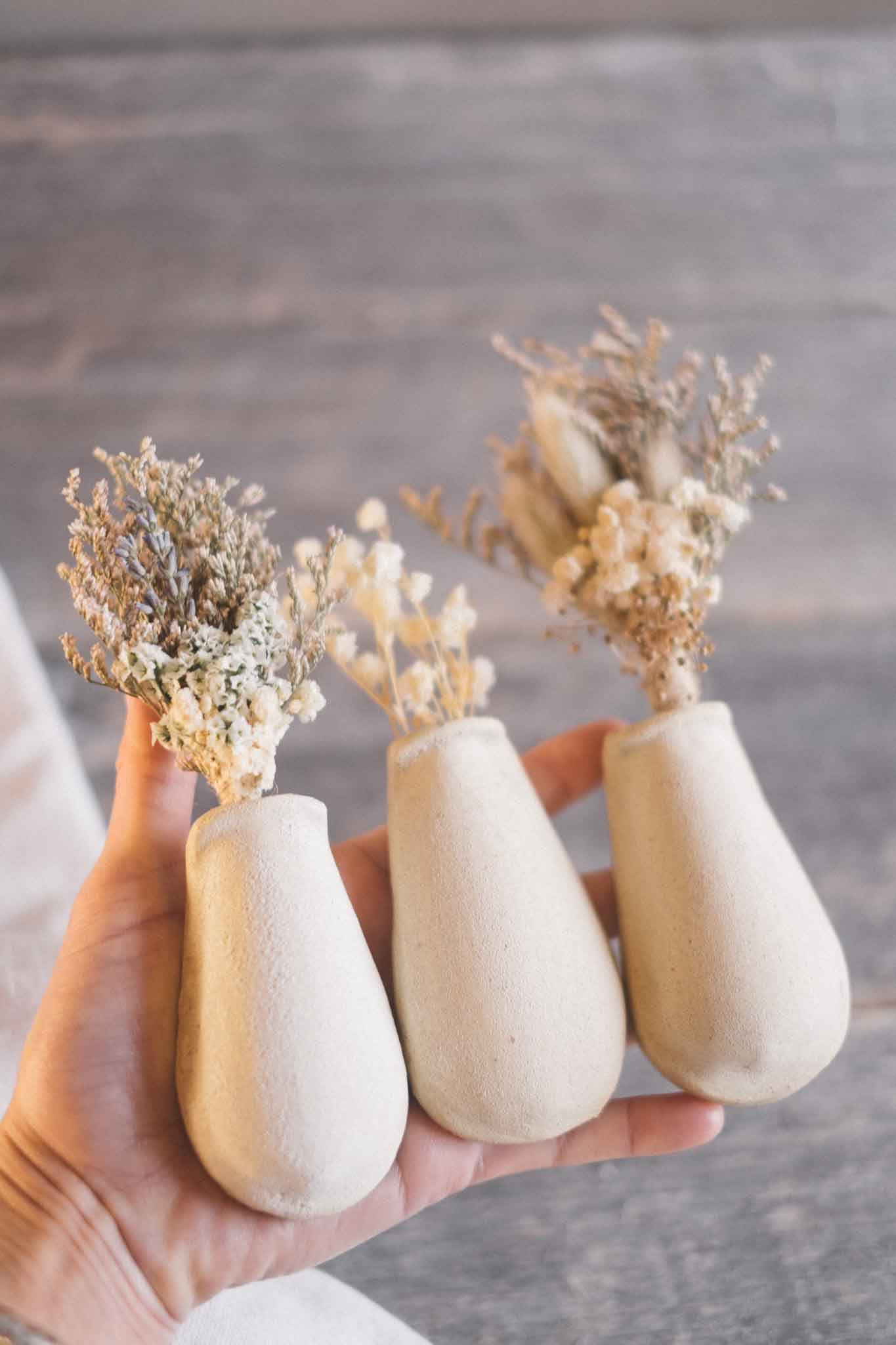 Magnetic Tiny Vase — Crater Glaze