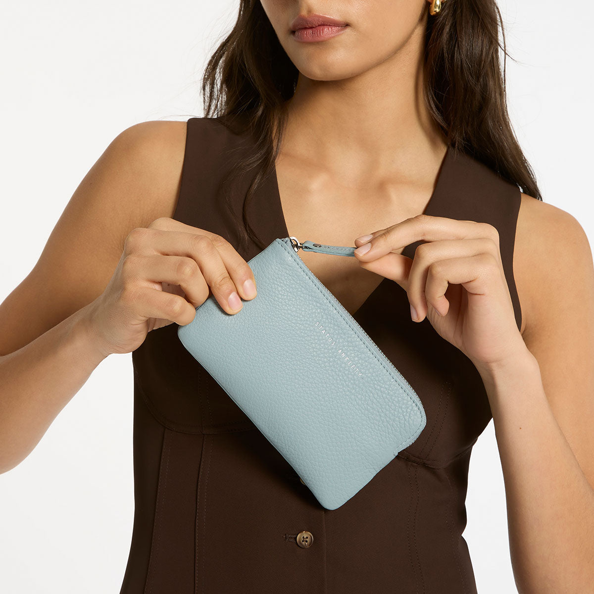 Smoke And Mirrors Wallet - Powder Blue