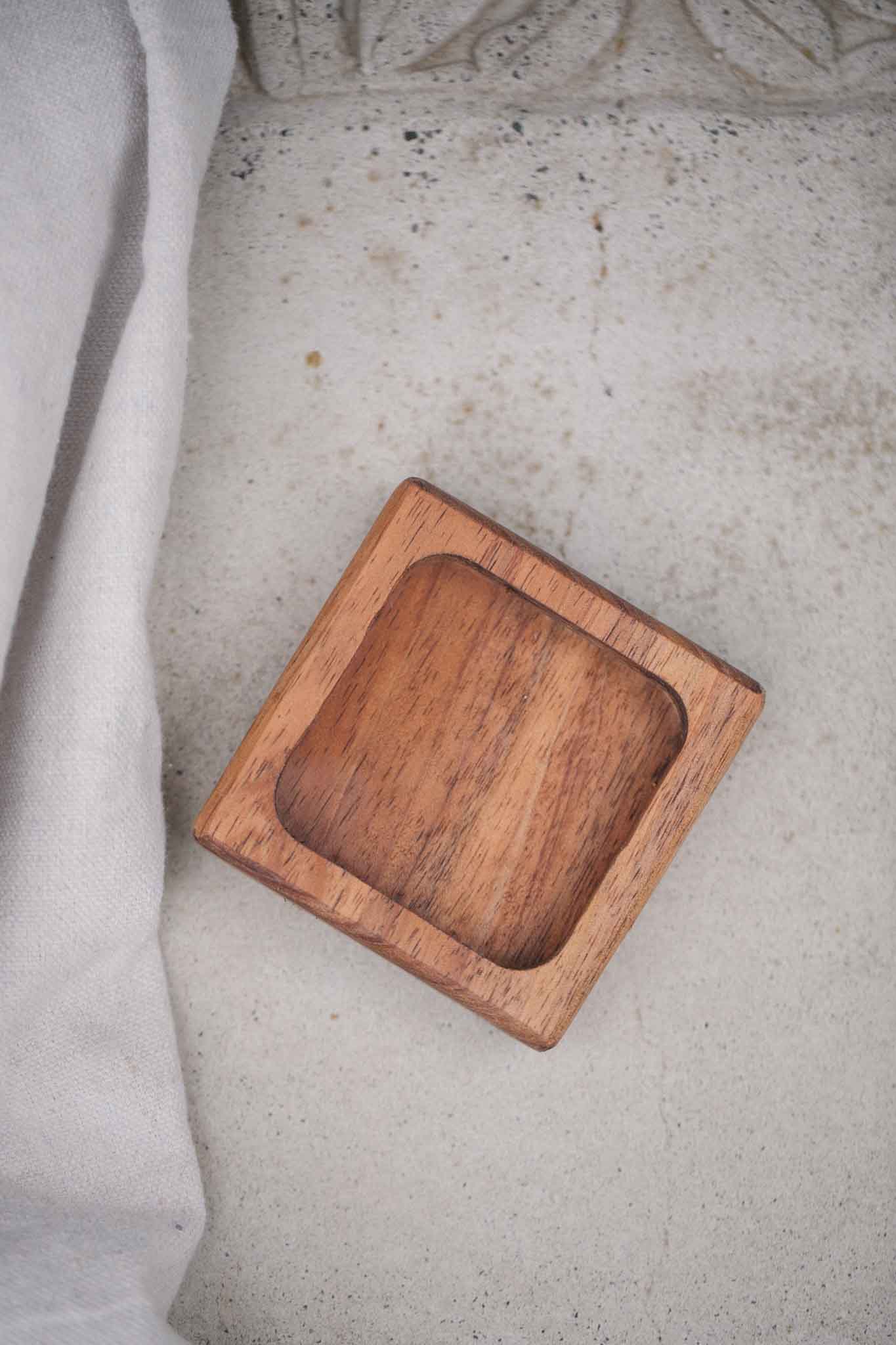 Blackwood Trinket Dish Square | Small