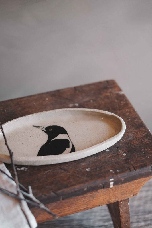 Magpie Plate Oblong