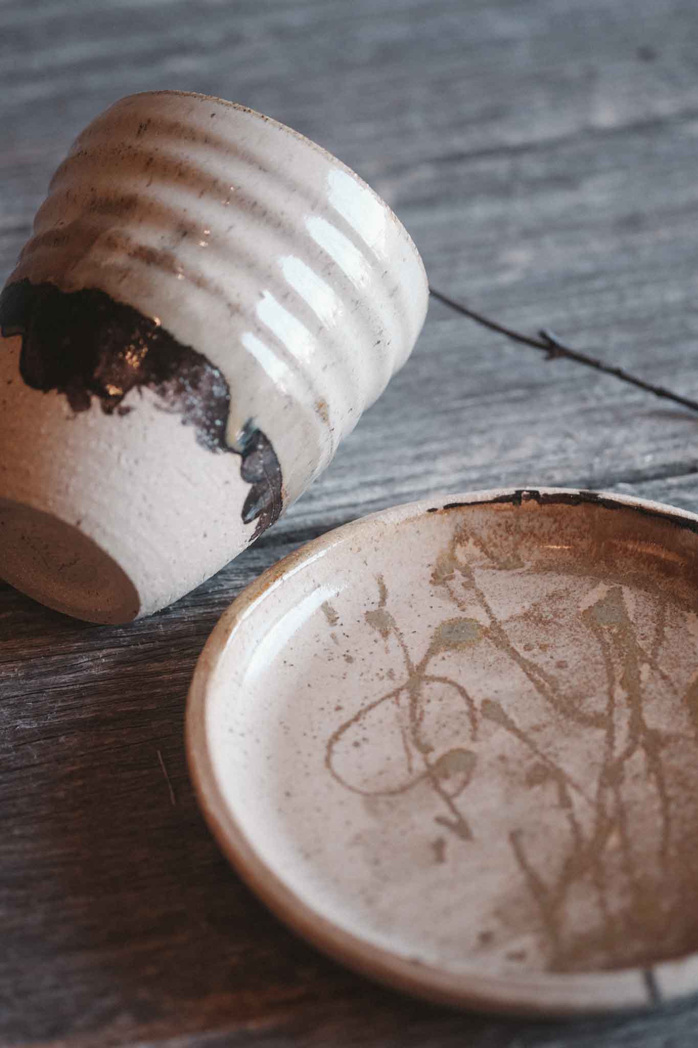 Landscape Series Latte Cup | Black