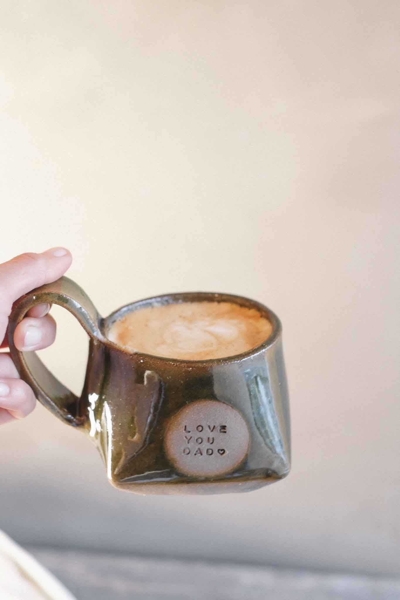“Love You Dad" Father's Day Mug – Solid Jade
