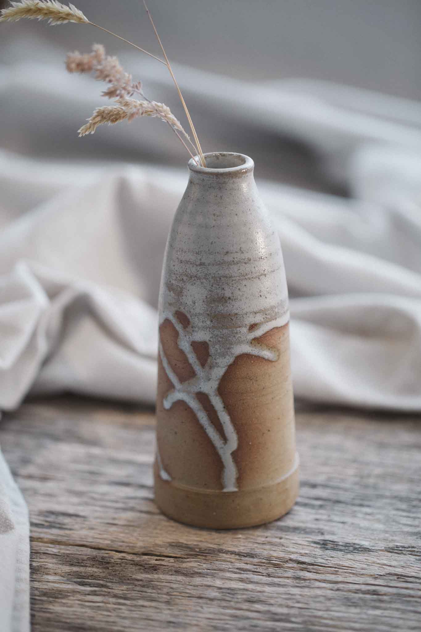 Wild Clay Tall Bud Vase