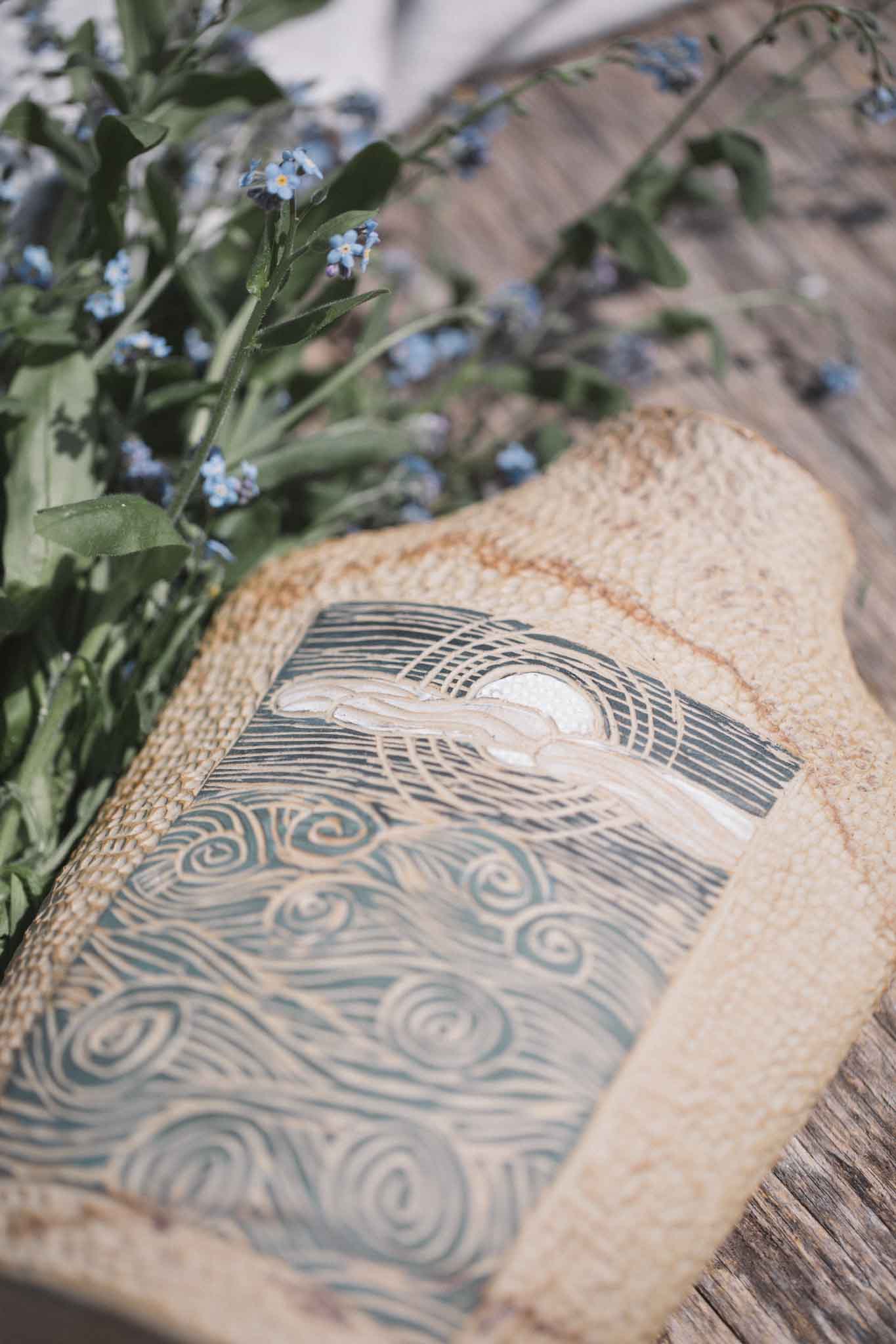 Whale Vase - Jane Chapman Collaboration