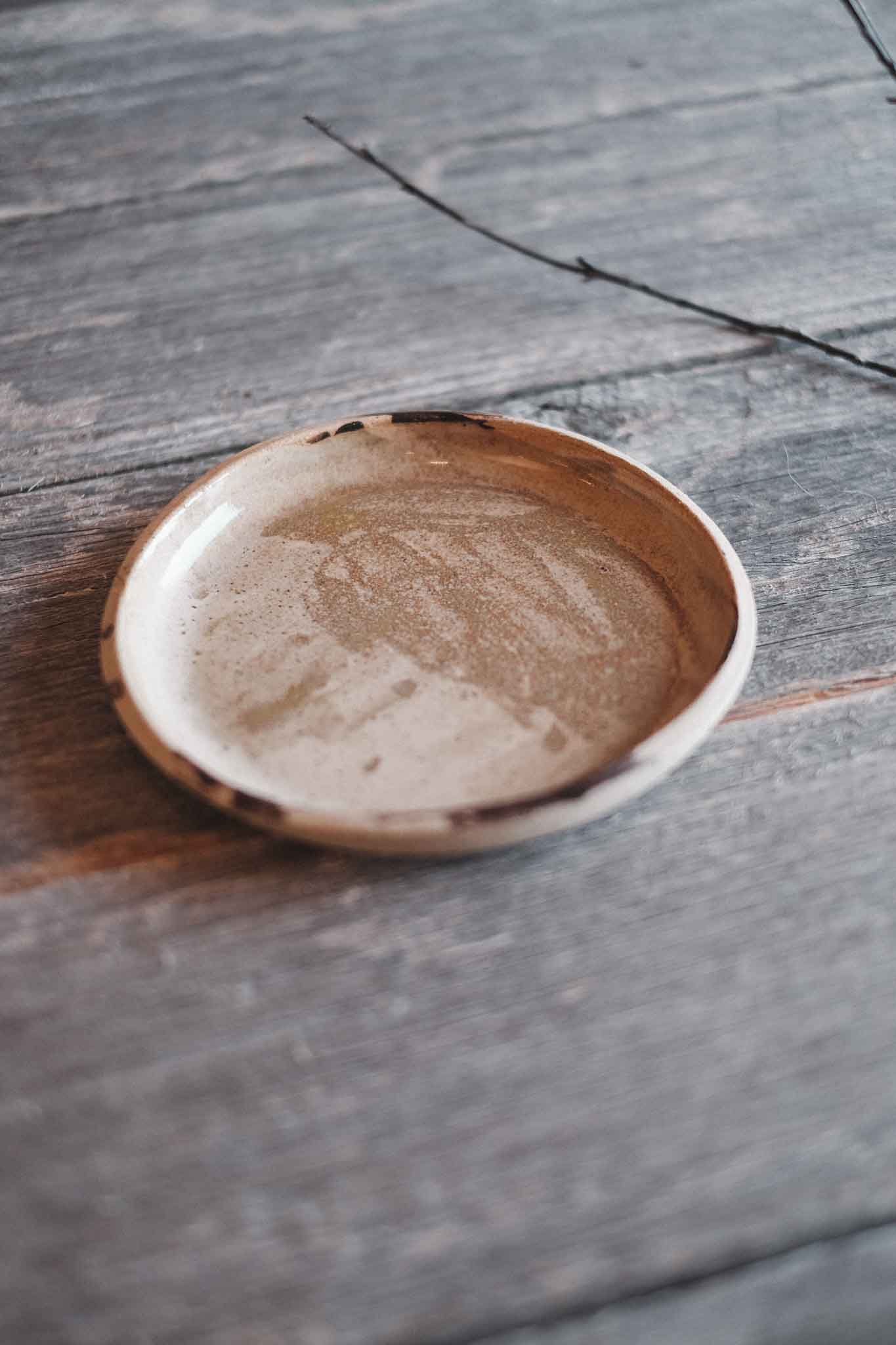 Landscape Series Plate | Black:Brown