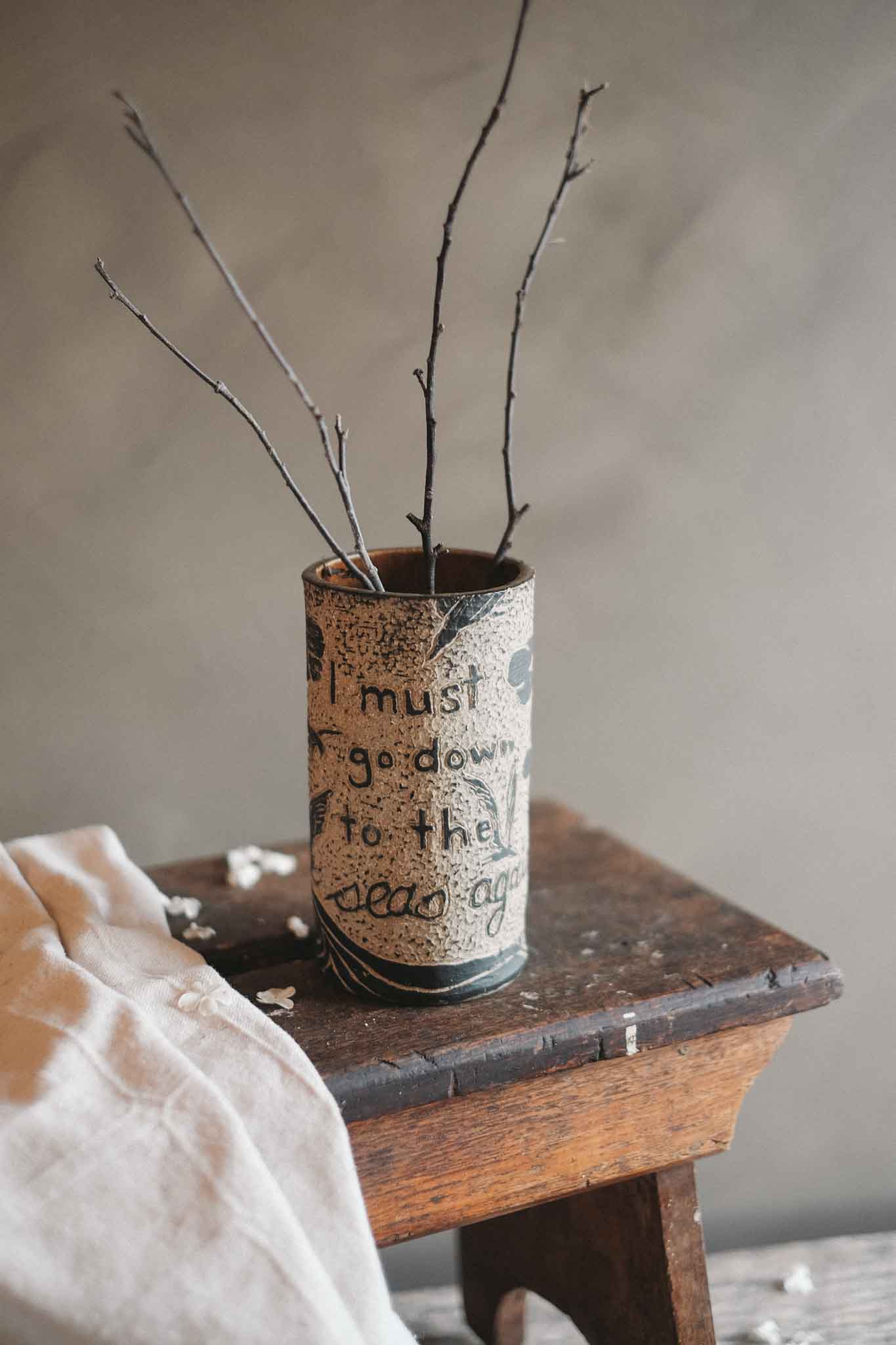 Pottery Poem Series — Sea-Fever by John Masefield