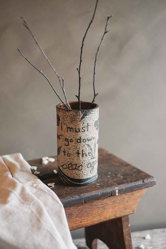 Pottery Poem Series — Sea-Fever by John Masefield